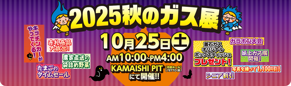 ガス展